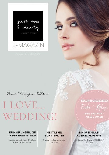 just me & beauty E-Magazin Issue N°12 Juli 2022