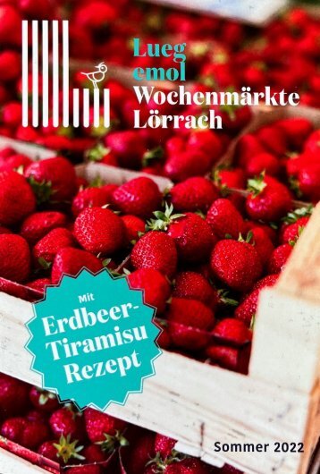 Wochenmarkt Sommer 2022 