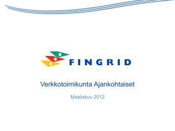 Verkkotoimikunta Ajankohtaiset - Fingrid