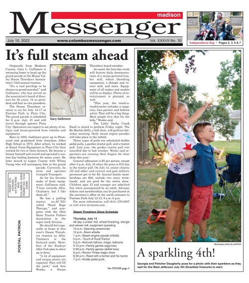 Madison Messenger - July 10th, 2022