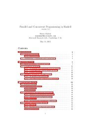 Parallel and Concurrent Programming in Haskell :: PDF