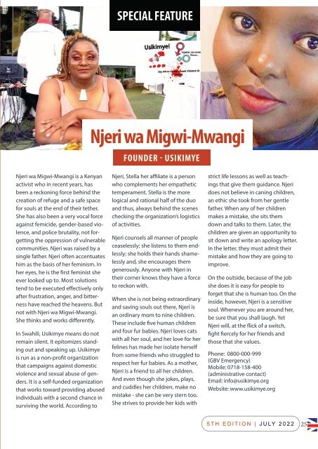 Karibu Magazine July 2022 (updated)