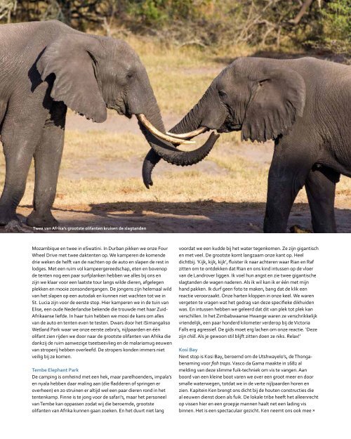 OOG VOOR AFRIKA Vakantieboek
