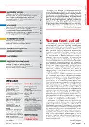 Wa rum Sport gut tut - Badischer Sportbund Nord eV