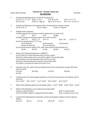 Worksheets Periodic Table Trends Worksheet Answers worksheet periodic table trends review trends
