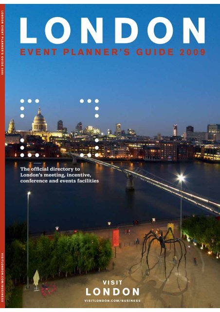 Contents : Event planner guide : Visit London - Planet Planit