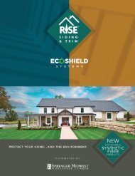 RISE EcoShield Brochure from Sprenger Midwest