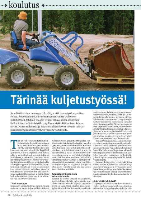 Kuljetus & Logistiikka 4 / 2012