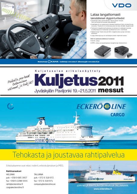 Kuljetus & Logistiikka 6 / 2010