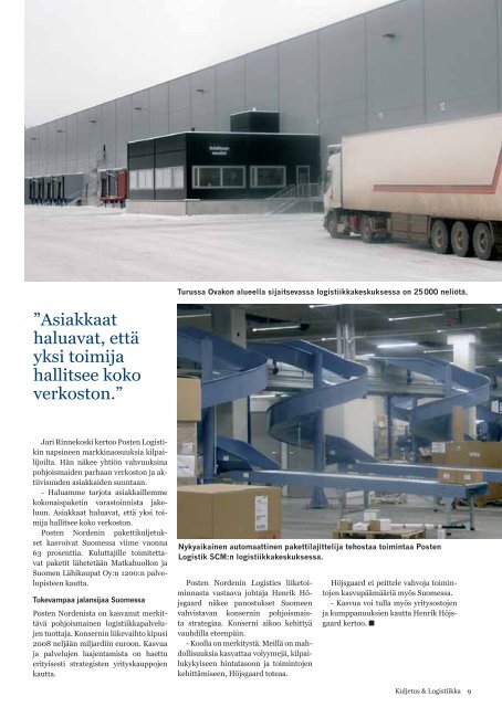 Kuljetus & Logistiikka 1 / 2010