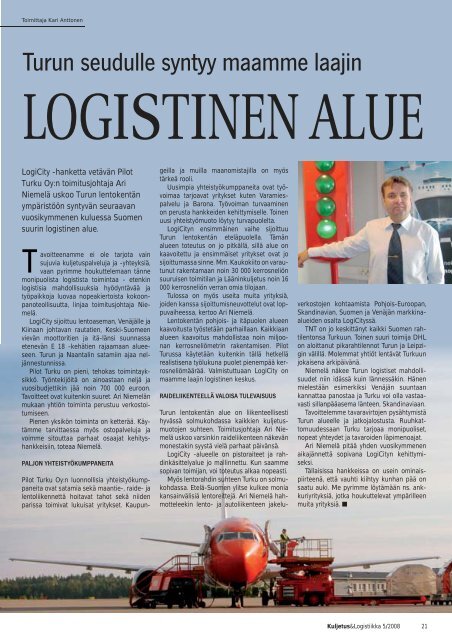 Kuljetus & Logistiikka 5 / 2008