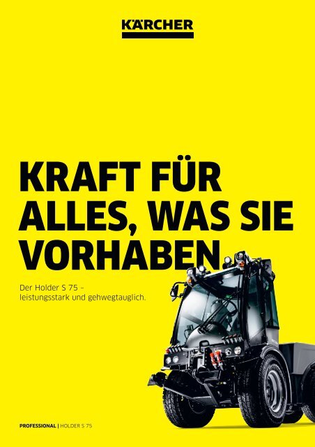 Kraft für alles, was Sie vorhaben.