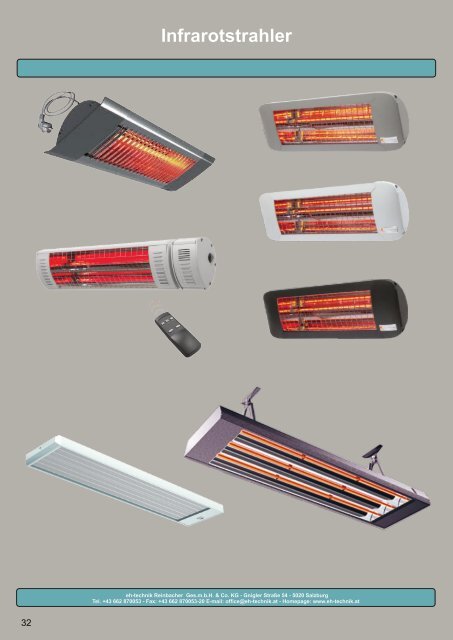 eh-technik Elektrische Heizsysteme Produktkatalog 2022/2023