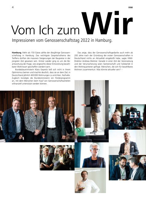 VNW-Magazin Ausgabe 3/2022