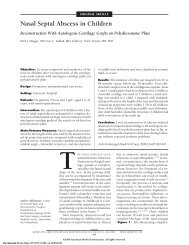 Nasal Septal Abscess in Children