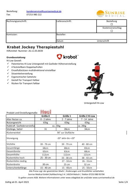 Krabat Jockey HiLow 2023