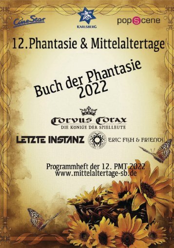 Programmheft Phantasie- und Mittelaltertage 2022