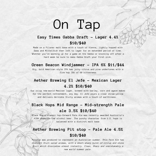 On Tap-8