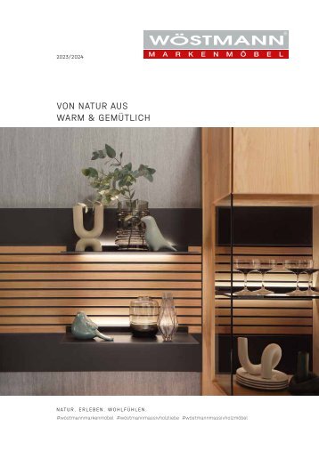 WM Wöstmann Markenmöbel Katalog - Wohnraum 2022/23