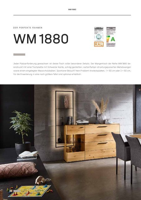 Wöstmann Markenmöbel - Katalog Wohnen 2023/24