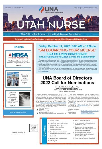 Utah Nurse - July 2022