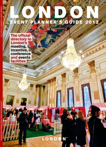 EvENt PLaNNEr's GuiDE 2012 - London & Partners