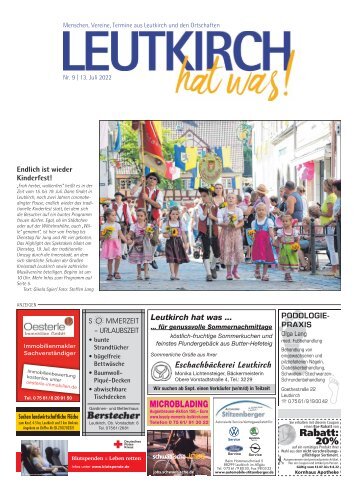 Leutkirch hat was 13.07.2022