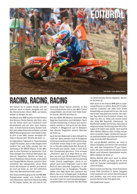 Motocross Enduro Ausgabe 08-2022