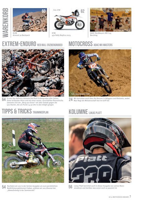Motocross Enduro Ausgabe 08-2022