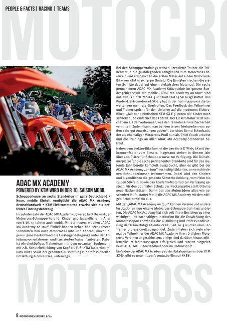 Motocross Enduro Ausgabe 08-2022