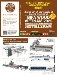 BIFA Wood Vietnam 2022 Show Leaflet