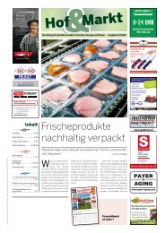 Hof&Markt | Fleisch&Markt | Hof&Gast 6-7/2022