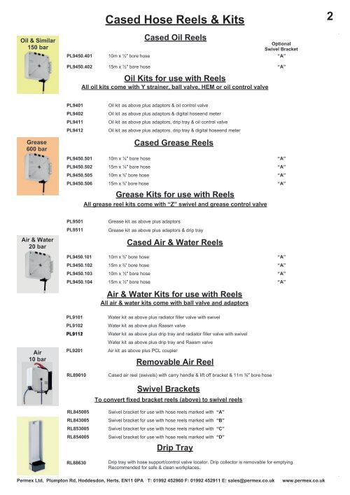 Permex Product and Equipment Guide 2025