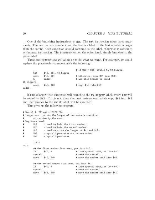 MIPS Assembly Language Programming