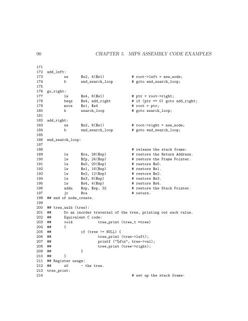 MIPS Assembly Language Programming