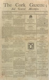 The Cork Gazette 14 April 1792