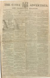 The Cork Advertiser 30 January 1802