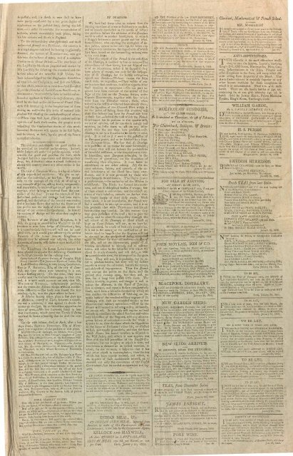 The Cork Advertiser 30 January 1802