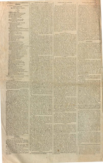 The Cork Advertiser 30 January 1802