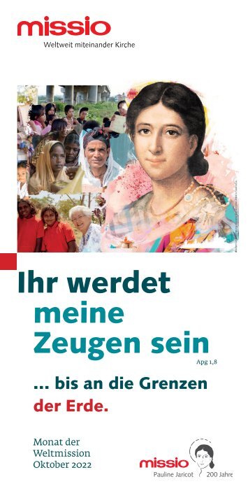 Flyer für den Monat der Weltmission 2022