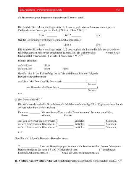 wahlen 2012 (ÖWV) - GEW Personalratswahl 2012