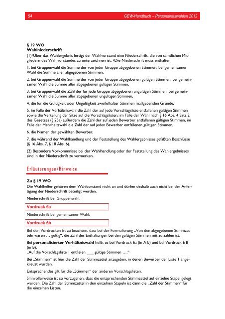 wahlen 2012 (ÖWV) - GEW Personalratswahl 2012