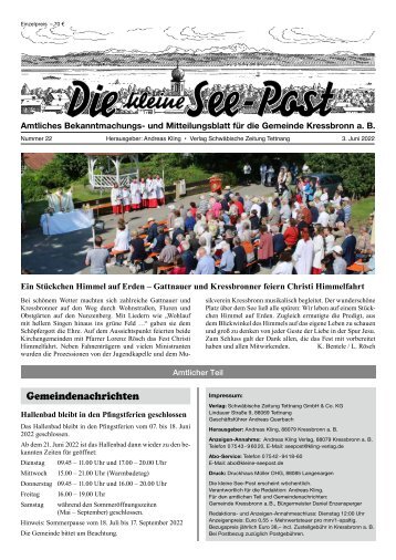 Die kleine See-Post 02.06.2022