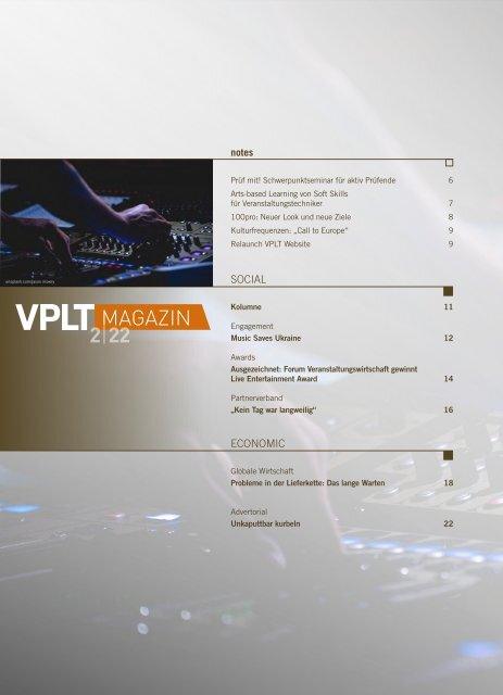 VPLT Magazin 97