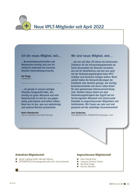 VPLT Magazin 97