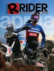 Rider Moto Magazine | Vol 7. | Juillet 2022