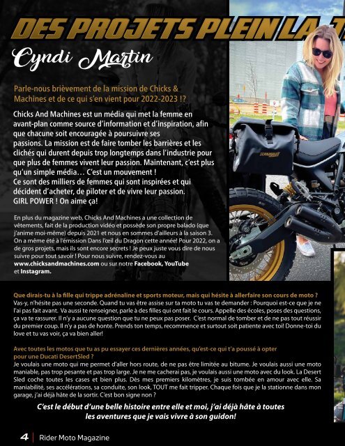 Rider Moto Magazine | Vol 7. | Juillet 2022