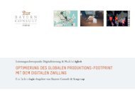 Optimierung des globalen Produktions-Footprint mit dem Digitalen Zwilling