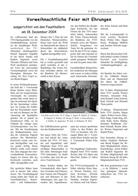 Journal 01_2005 - TV Oberndorf