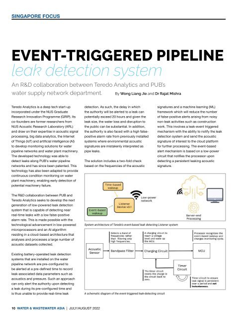 Water & Wastewater Asia July/August 2022